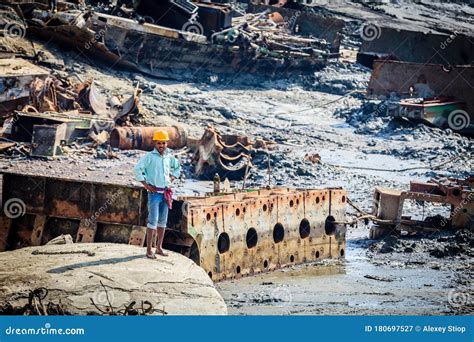 Ship Breaking Yard In Chittagong Editorial Photography Image Of