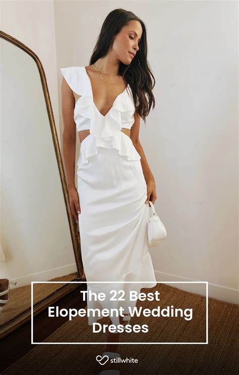 The 22 Best Elopement Wedding Dresses Stillwhite Blog