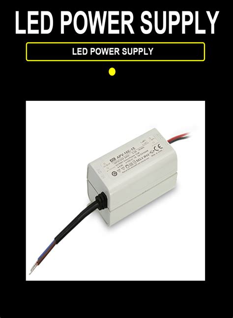 MEANWELL Power Supply APV 16E SPEC EN