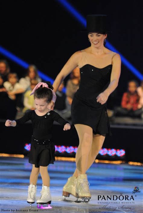 Nancy Kerrigan performing with her daughter, Nicole during the ...