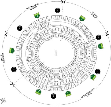 Mcg Seating Plan Map - Map Of Stoney Lake