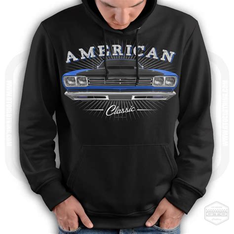 1969 Plymouth Roadrunner Tribute Herren Hoodie Schwarz S 3xl Etsy