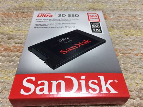 【未使用】sandisk Ultra 3d 500gb 内蔵ssd 2 5インチ サンディスク 新品未開封の落札情報詳細 ヤフオク落札価格検索 オークフリー