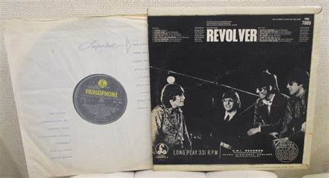 Beatles Revolver Uk Mono Orig Lp Parlophone Pmc Mat