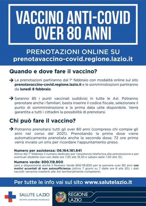 Come E Dove Prenotare Il Vaccino Covid Per Over Nel Lazio Le Regole