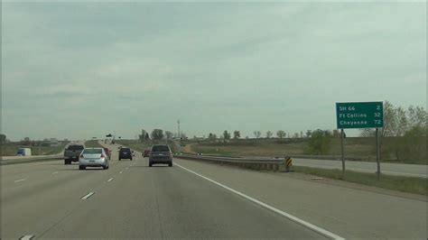 Colorado Interstate 25 Northbound Cross Country Roads