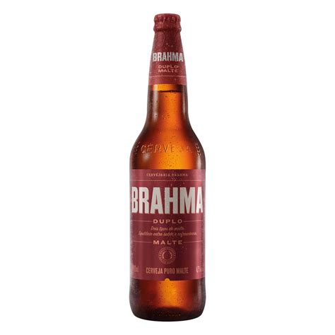 Cerveja Brahma Duplo Malte 600Ml Retornável é aqui na Arasuper