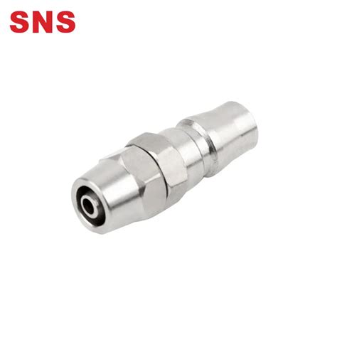 Sns Ppb Series Self Locking Type Connector Zinc Alloy Pipe Air