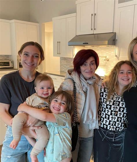 Sharon Osbourne Is Feeling Grateful In Rare Photo With All 5 Grandchildren