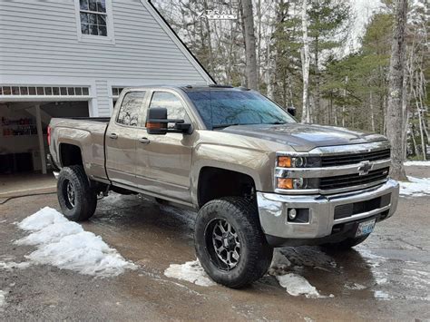 2015 Chevrolet Silverado 2500 Hd Wheel Offset Aggressive 1 Outside Fender Suspension Lift 6