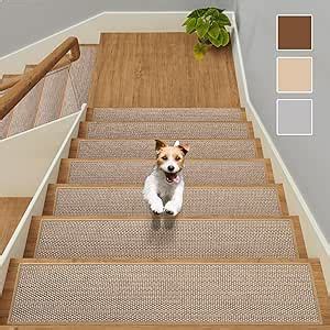 Amazon Growling Linen Stair Treads For Wooden Steps Indoor X