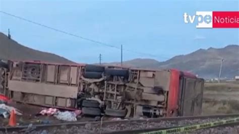 Puno Accidente De Tránsito Vía Juliaca Cusco Deja Al Menos 10 Fallecidos