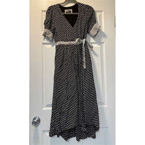 Breanna Polka Dot Midi Dress Gem