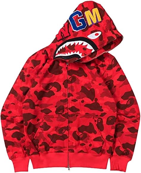 Bape Red Camo Jacket