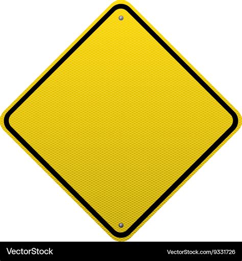 Yellow Road Signs And Meanings