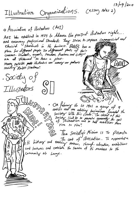 creative industry notes  hallistrations