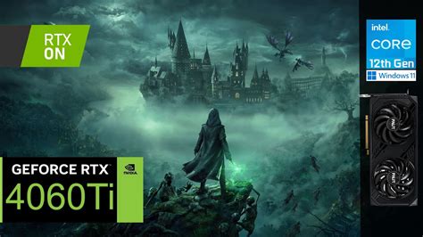 Hogwarts Legacy Rtx Ti P Ultra Rtx On Off Dlss On