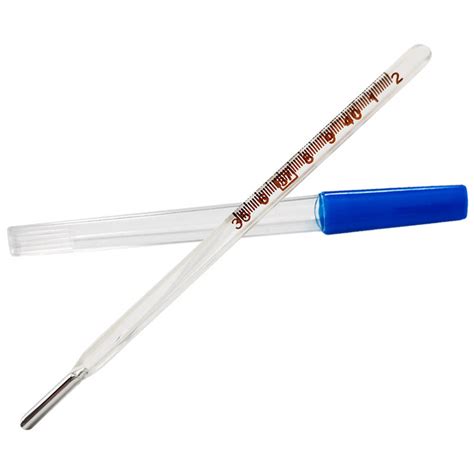 Customizable Oral Clinical Armpit Mercury Red Liquid Glass Thermometer