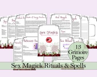 Sex Magic Sigil Etsy Australia