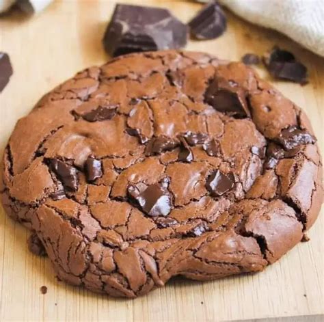 Cookies façon brownie recettes faciles