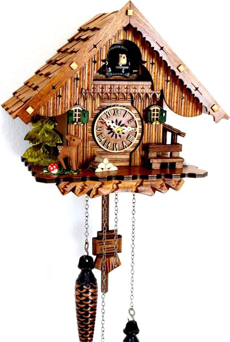 Cuckoo Palace Horloge Coucou Allemand Chalet Romantique Vall E Des