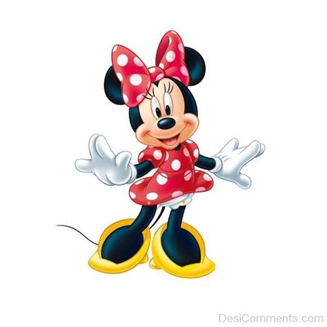 Minnie Mouse Looking Beautiful In Red Dress - Desi Comments