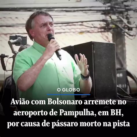 Avi O Bolsonaro Arremete No Aeroporto De Pampulha Em Bh Por Causa