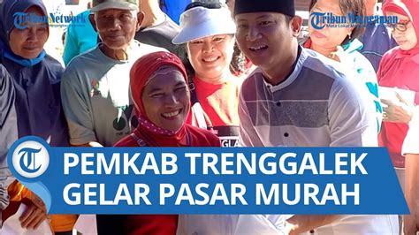 Cegah Distributor Nakal Pemkab Trenggalek Gelar Pasar Murah Kendalikan