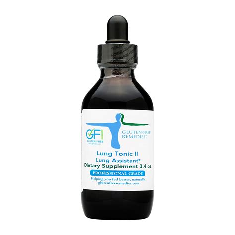 Lung Tonic Ii Gluten Free Remedies