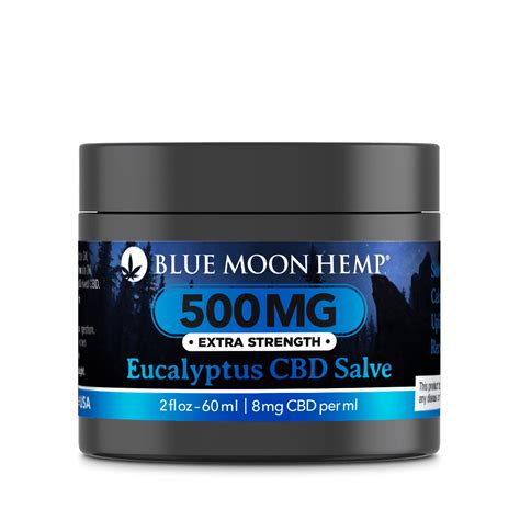 Blue Moon Hemp Cbd Extra Strength 2oz 500mg Limonene Salves Natures Health And Body