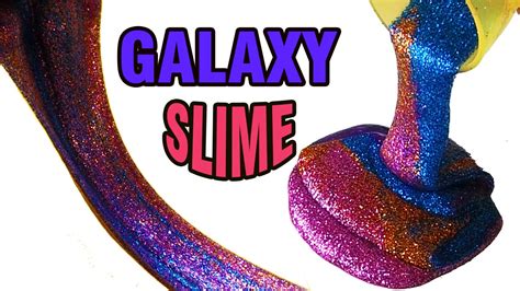 Diy Perfect Galaxy Slime Without Borax Or Liquid Starch 3 Ingredients By Bum Bum Surprise Toys