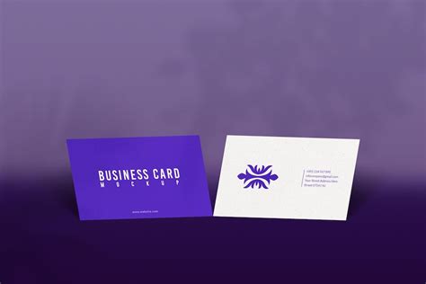 Premium Psd Elegant Business Card Mockup