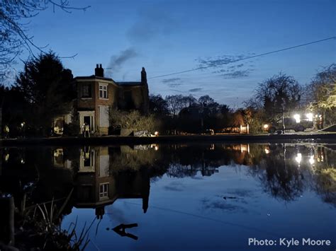 Fire Crews Tackle Blaze In Historic Canalside Building Police