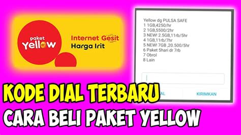 Cara Daftar Kode Dial Paket Yellow Indosat Kode Dial Indosat Terbaru