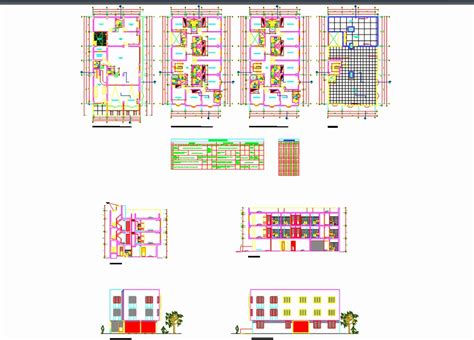 Hotel Em Autocad Baixar Cad Grátis 607 Kb Bibliocad