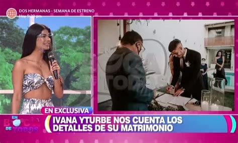 Beto Da Silva Ivana Yturbe Mostr Fotos In Ditas De Su Matrimonio Con