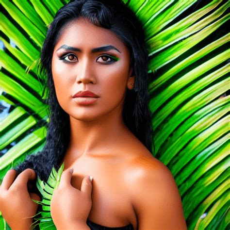 Stunning Samoan Female Model In 8k · Creative Fabrica