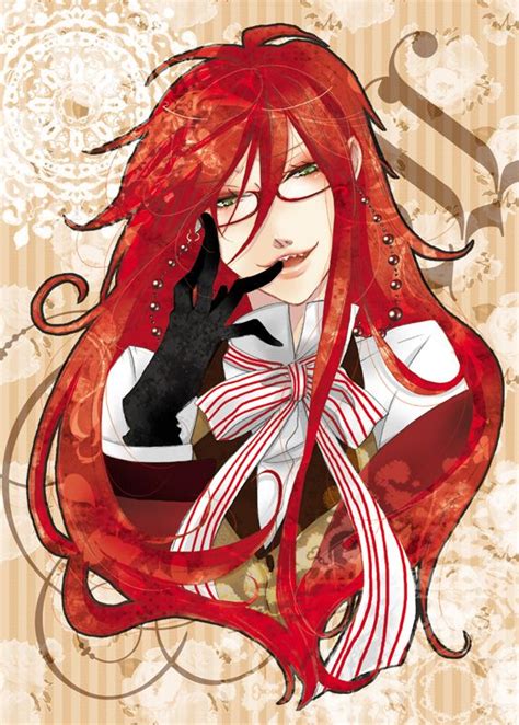 Grell Sutcliff S Crimson Reverie Black Butler Anime Black Butler