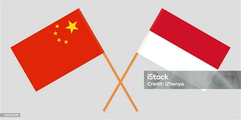 Indonesia Dan Tiongkok Bendera Indonesia Dan Cina Warna Resmi Proporsi