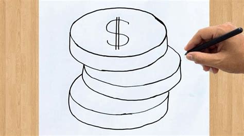 15 Easy Money Drawing Ideas - How to Draw Money