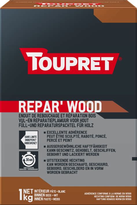 Toupret Enduit De R Paration Pour Bois Repar Wood Tui Kg Point P