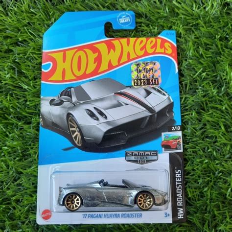 Hot Wheels 17 Pagani Huayra Roadster Zamac Walmart Factory Sealed 2023