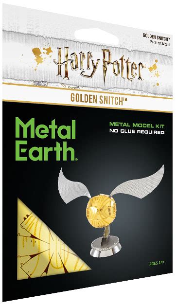 Metal Earth Harry Potter Golden Snitch 3d Model Kit Innovatoys