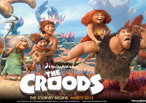 trailer  animated prehistoric comedy  croods voiced