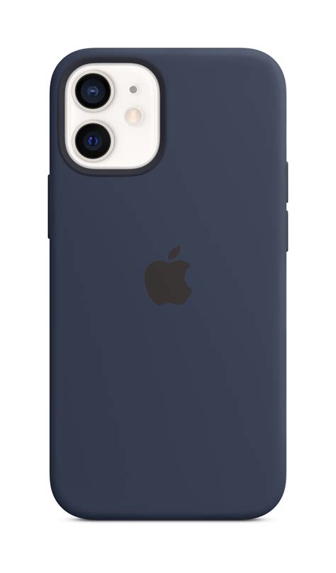 Iphone 12 Mini Silicone Case With Magsafe Deep Navy