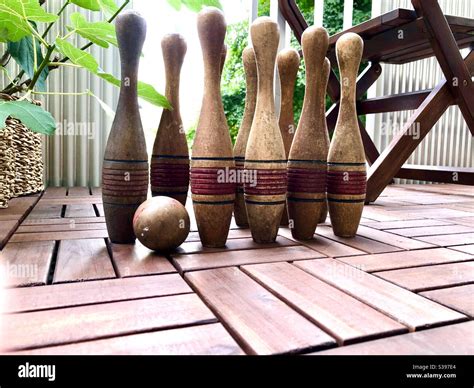 Mini bowling set hi-res stock photography and images - Alamy