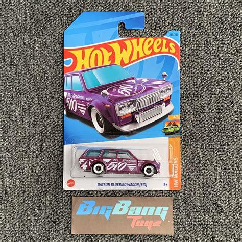 Hot Wheels Datsun Bluebird Wagon Mainline Case P Q In Stock New EBay