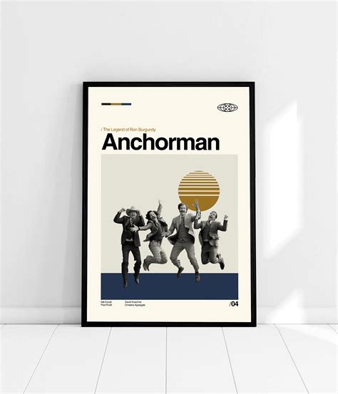 Anchorman Movie Poster - Retro Movie Poster sold by Neliaworn-Out | SKU ...