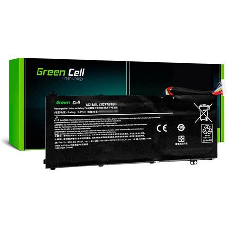 Batería Green Cell para Acer Aspire V Nitro 15 V Nitro 17 3800mAh