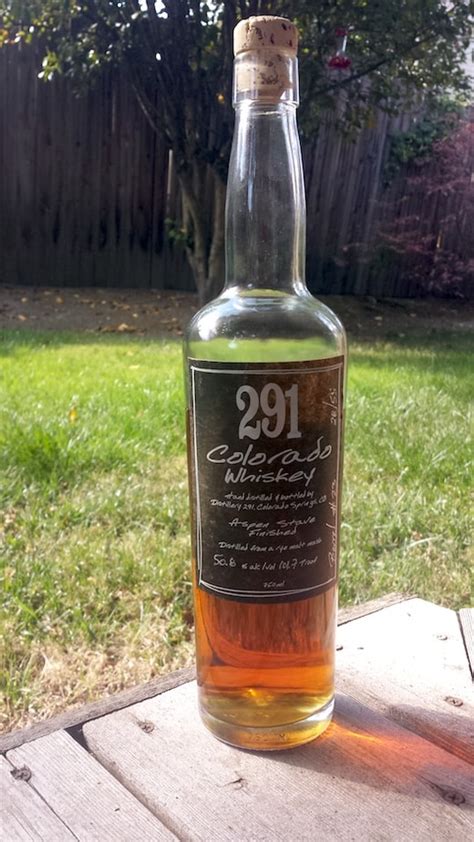 Whiskey Review: 291 Colorado Whiskey - The Whiskey Wash